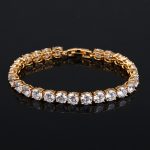 Gold-Plated White Zircon